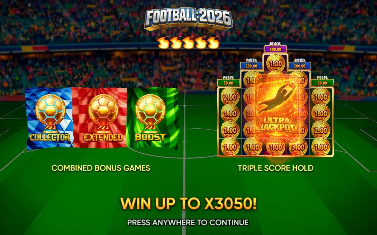 Football 2026 banner