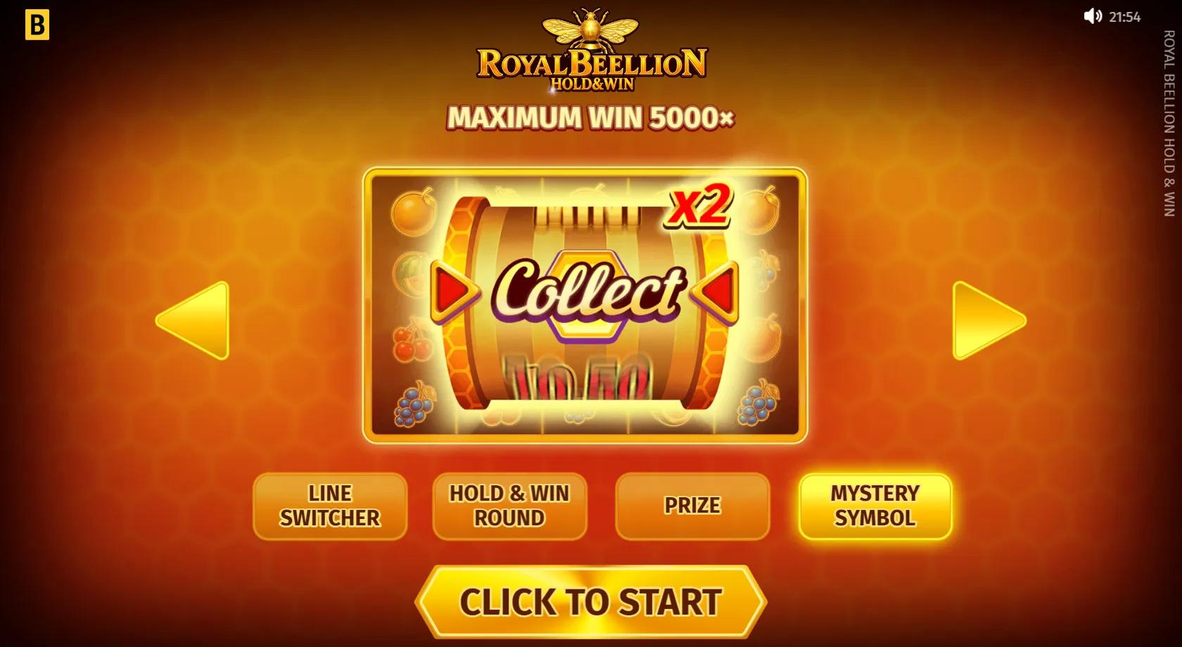 Royal Beellion Hold & Win banner