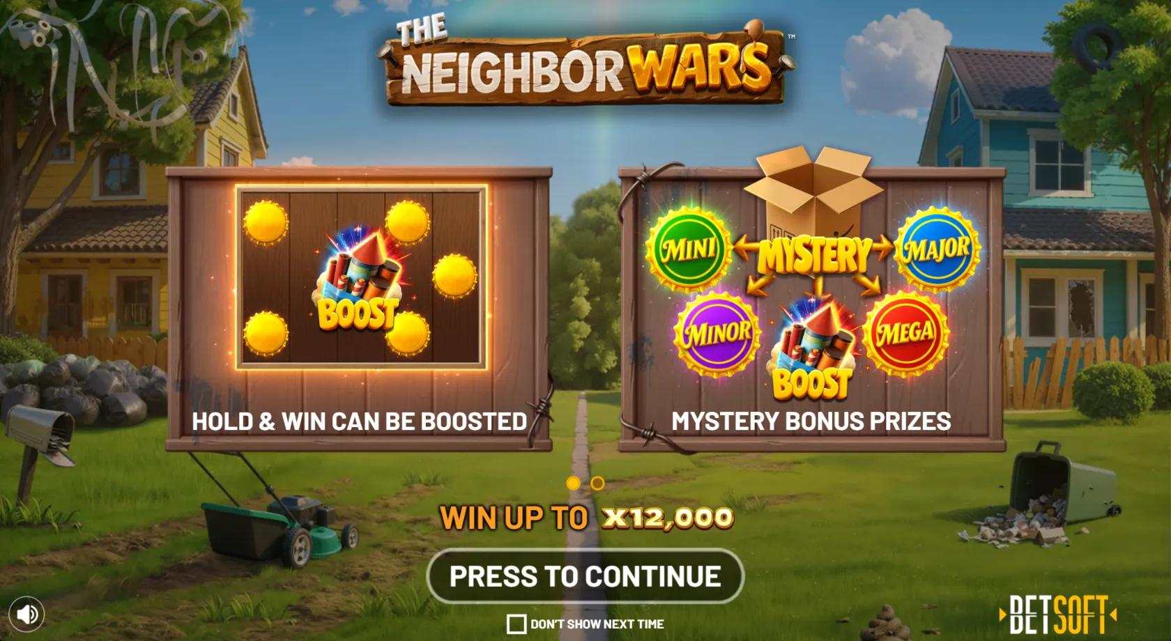 The Neighbor Wars banner