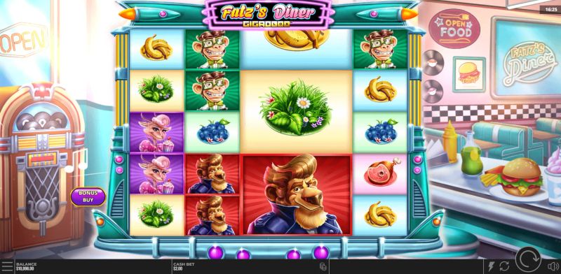 Fatz's Diner Gigablox gameplay screenshot