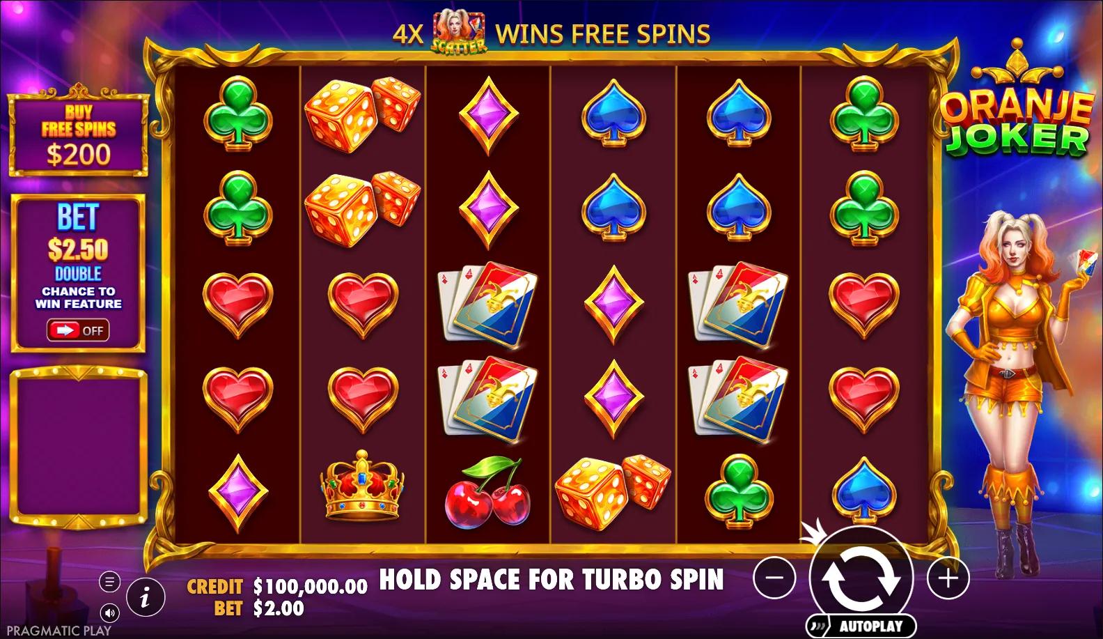 Pragmatic Play's Oranje Joker slot - Classic theme, high volatility action