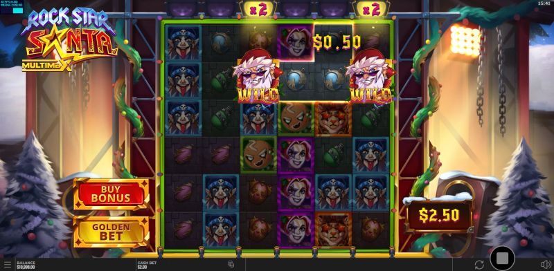 Rock Star Santa MultiMax gameplay screenshot