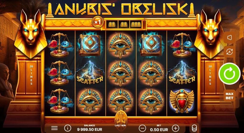 Anubis' Obelisk gameplay screenshot