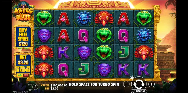Aztec Blaze gameplay screenshot