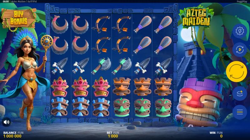 Aztec Maiden gameplay screenshot