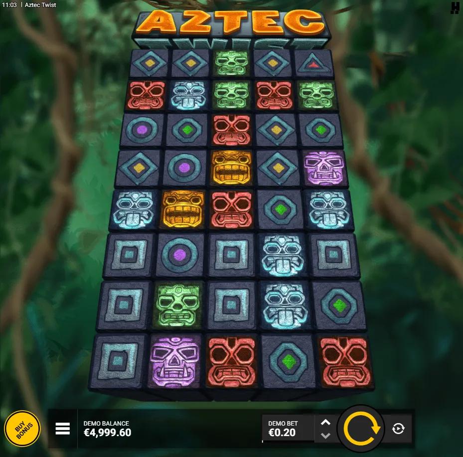 Aztec Twist slot by Hacksaw Gaming gameplay screenshot