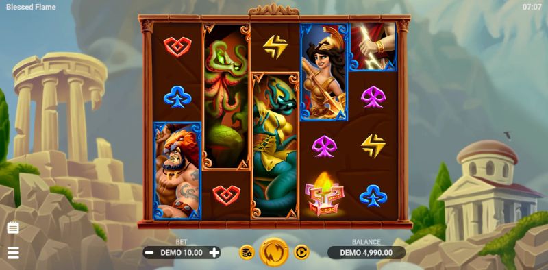 Blessed Flame gameplay screenshot