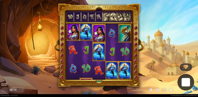 Book of Arabia gameplay screenshot