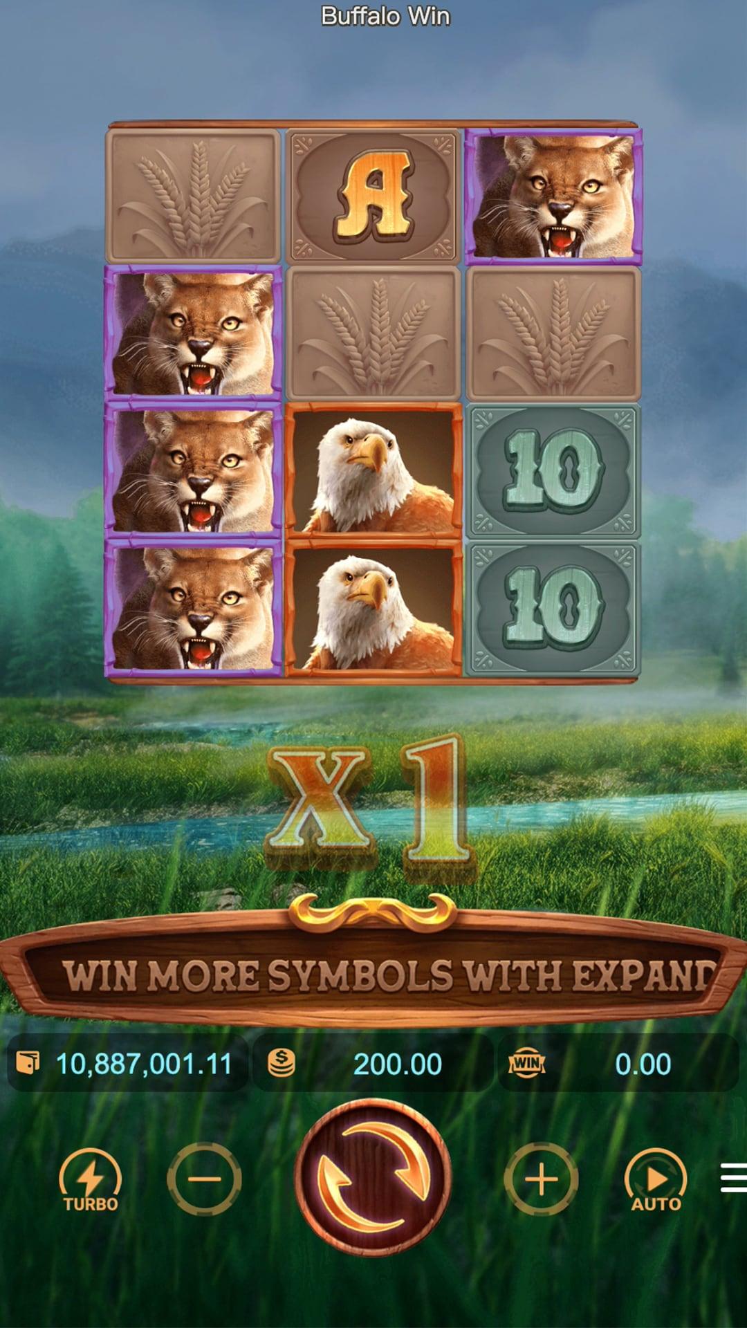 Buffalo Win slot gameplay screenshot