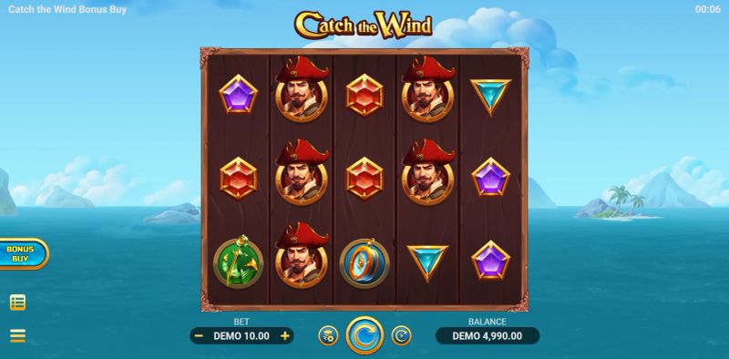 Catch the Wind Bonus Buy gameplay screenshot