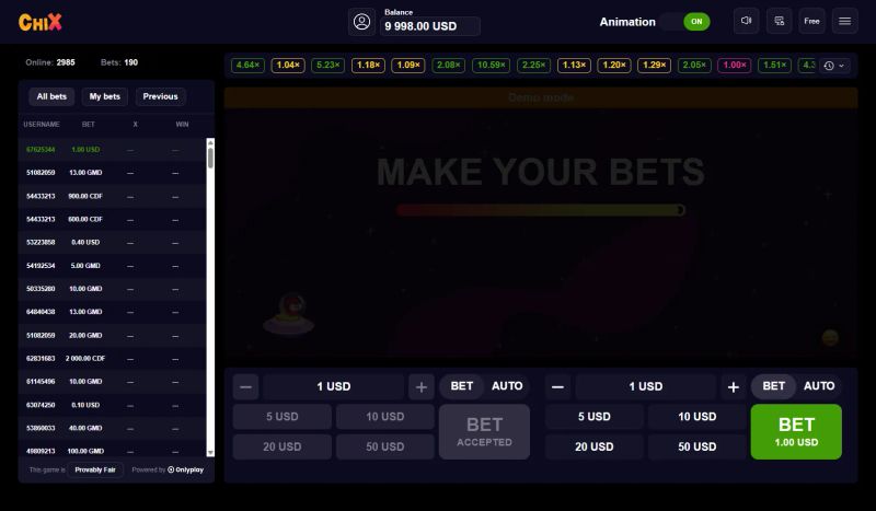 ChiX gameplay screenshot