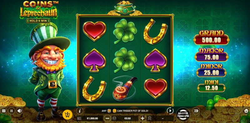 Coins of Leprechaun gameplay screenshot