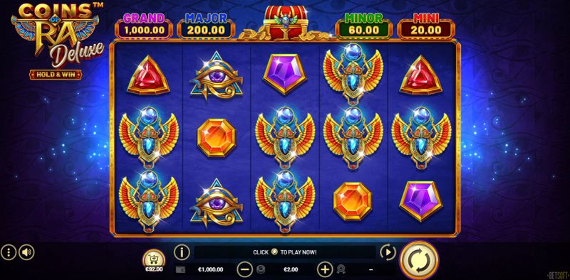 Coins of Ra Deluxe gameplay screenshot