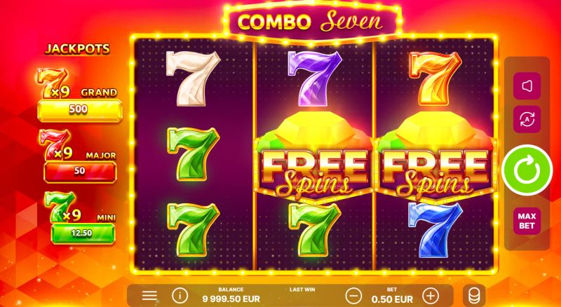 Combo Seven gameplay screenshot