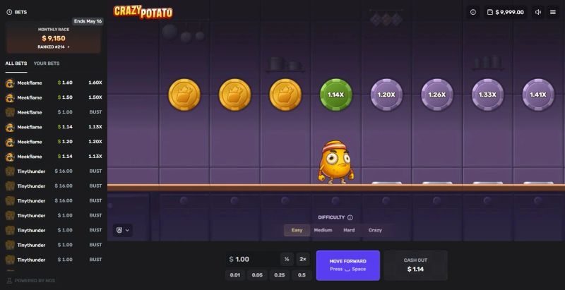 Crazy Potato gameplay screenshot
