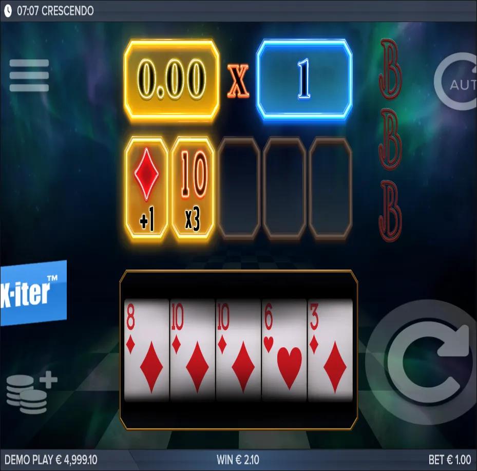 Crescendo slot gameplay screenshot