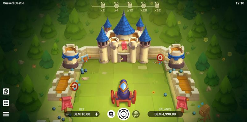 Cursed Castle gameplay screenshot