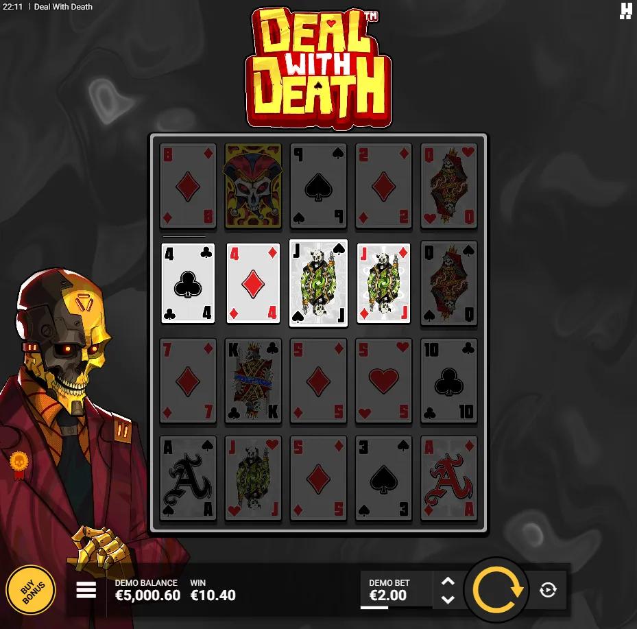 Deal with Death slot gameplay screenshot