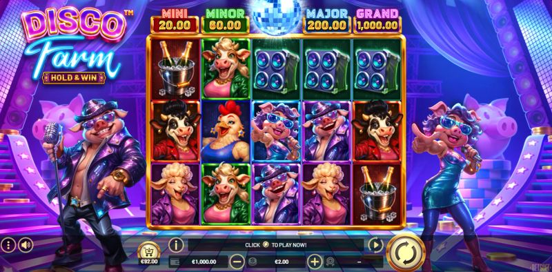 Disco Farm gameplay screenshot