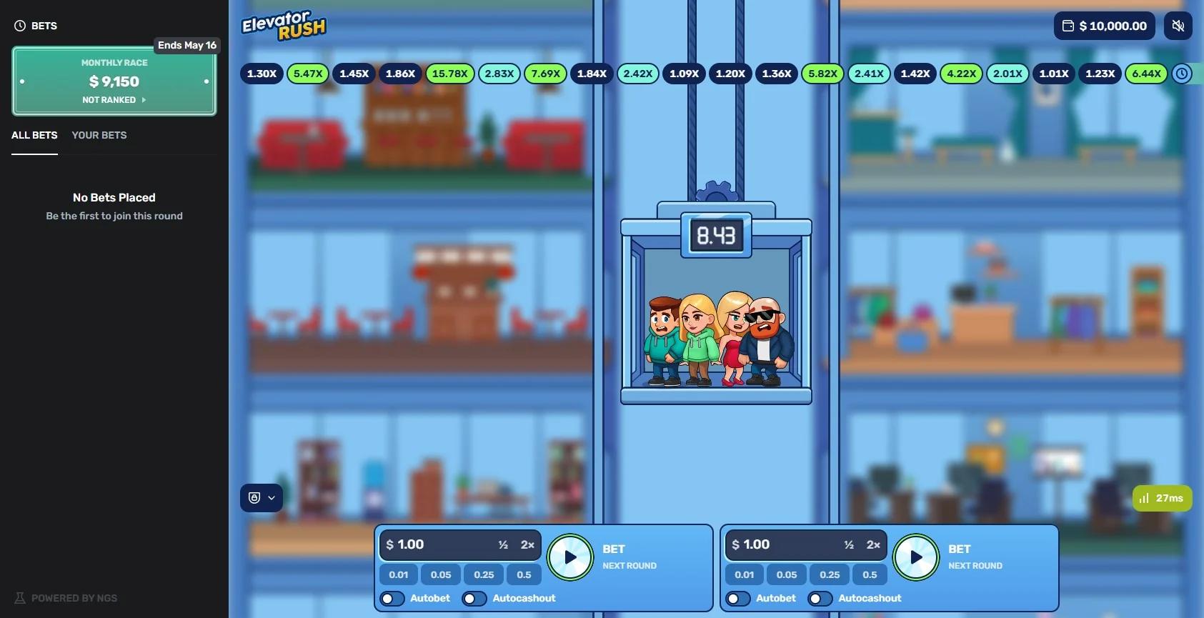 Elevator Rush gameplay screenshot