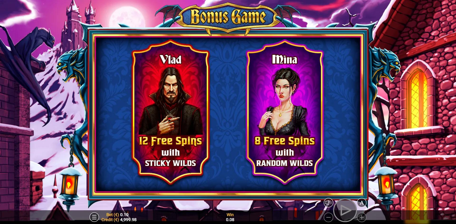 Eternal Desire: The Curse of Love by Zeusplay with Bonus Game on Halloween-themed reels
