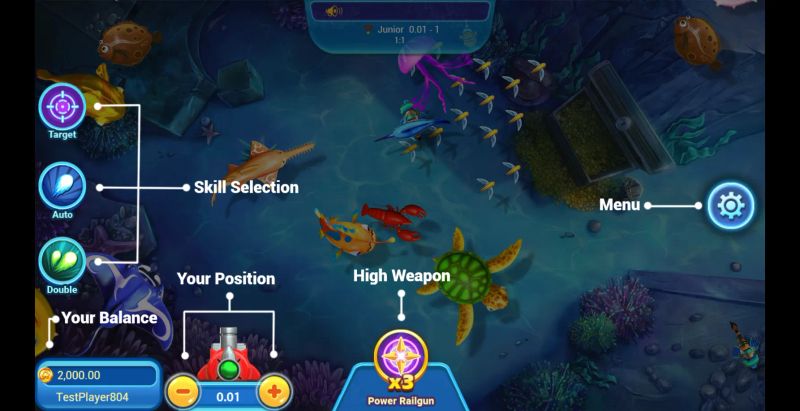Fishing Legend gameplay screenshot