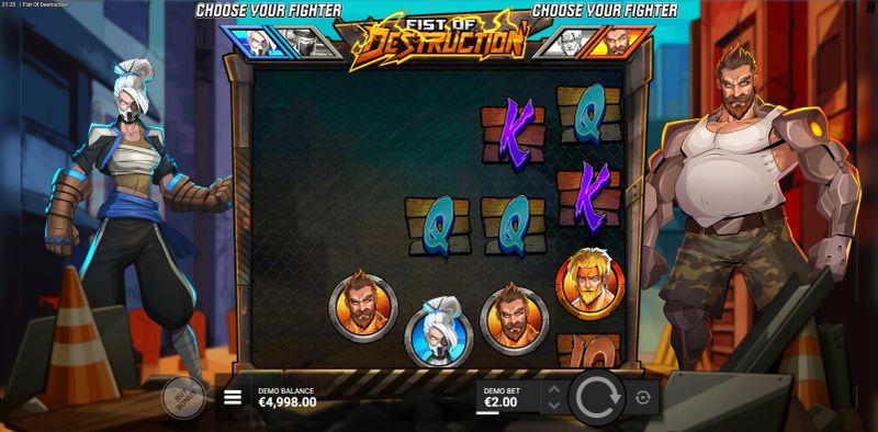 Fist of Destruction gameplay screenshot