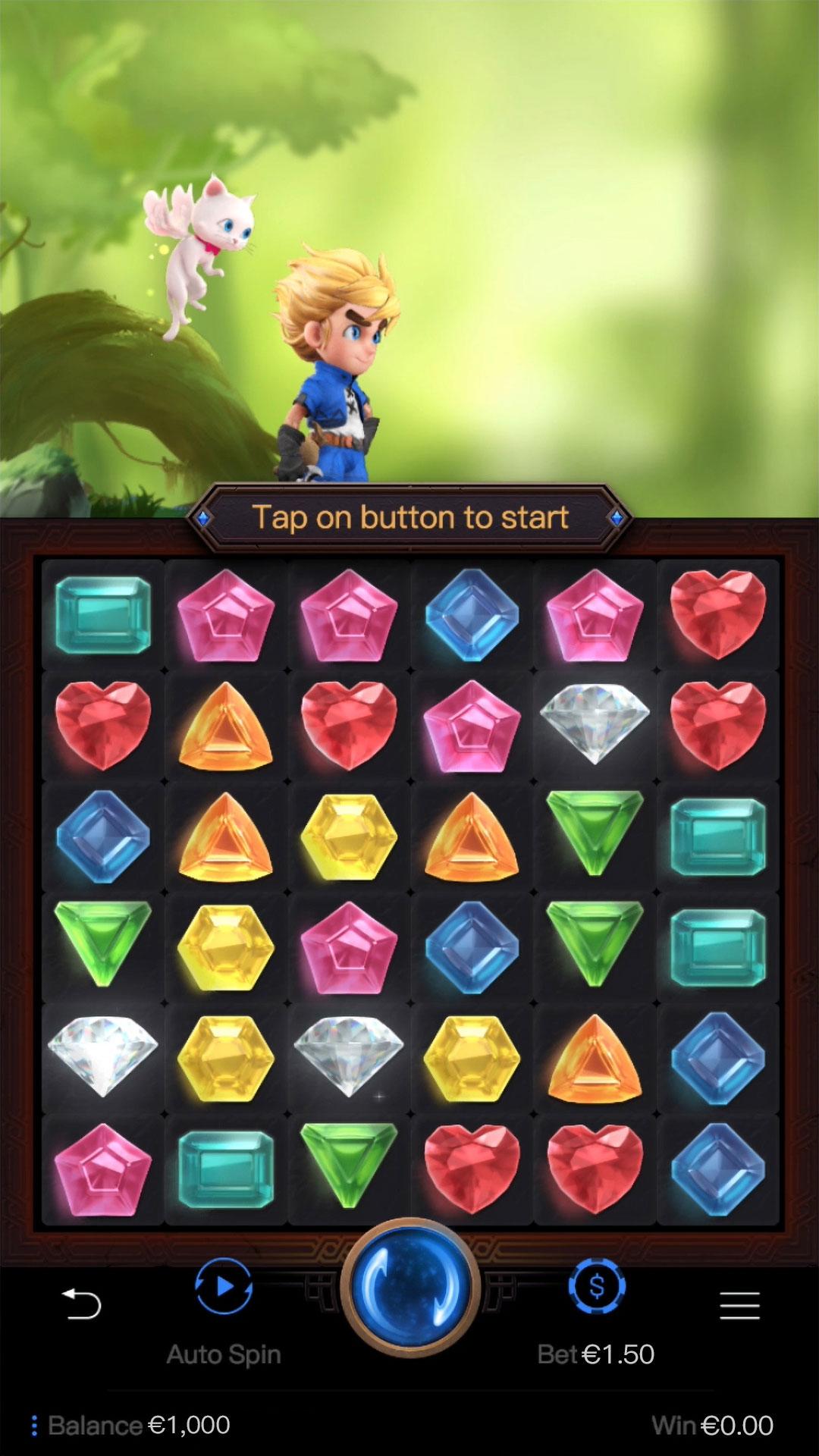 Gem Saviour slot gameplay screenshot