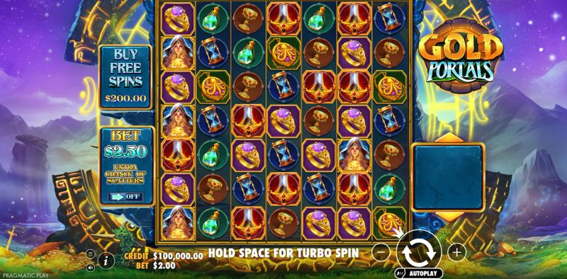 Gold Portals gameplay screenshot