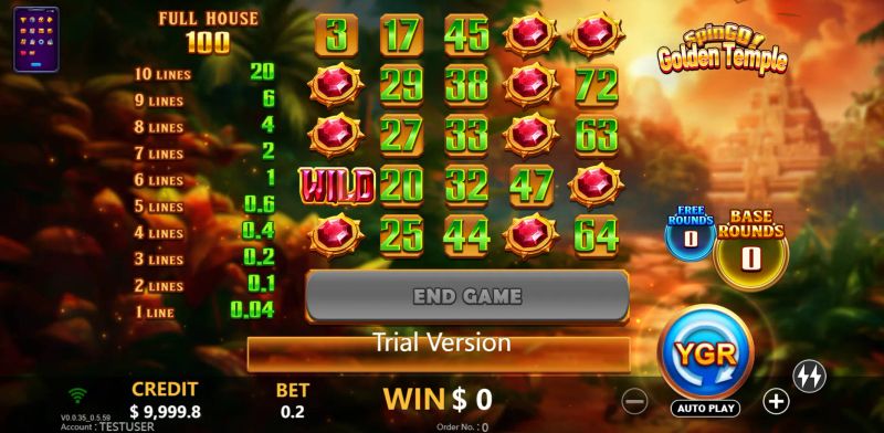 Golden Temple SpinGO! gameplay screenshot
