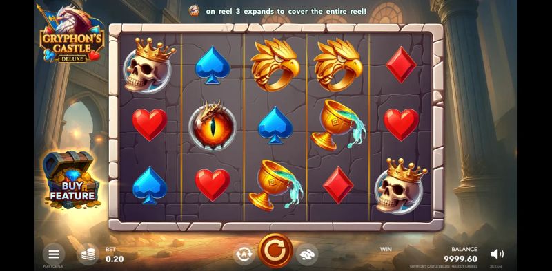 Gryphon's Castle Deluxe gameplay screenshot