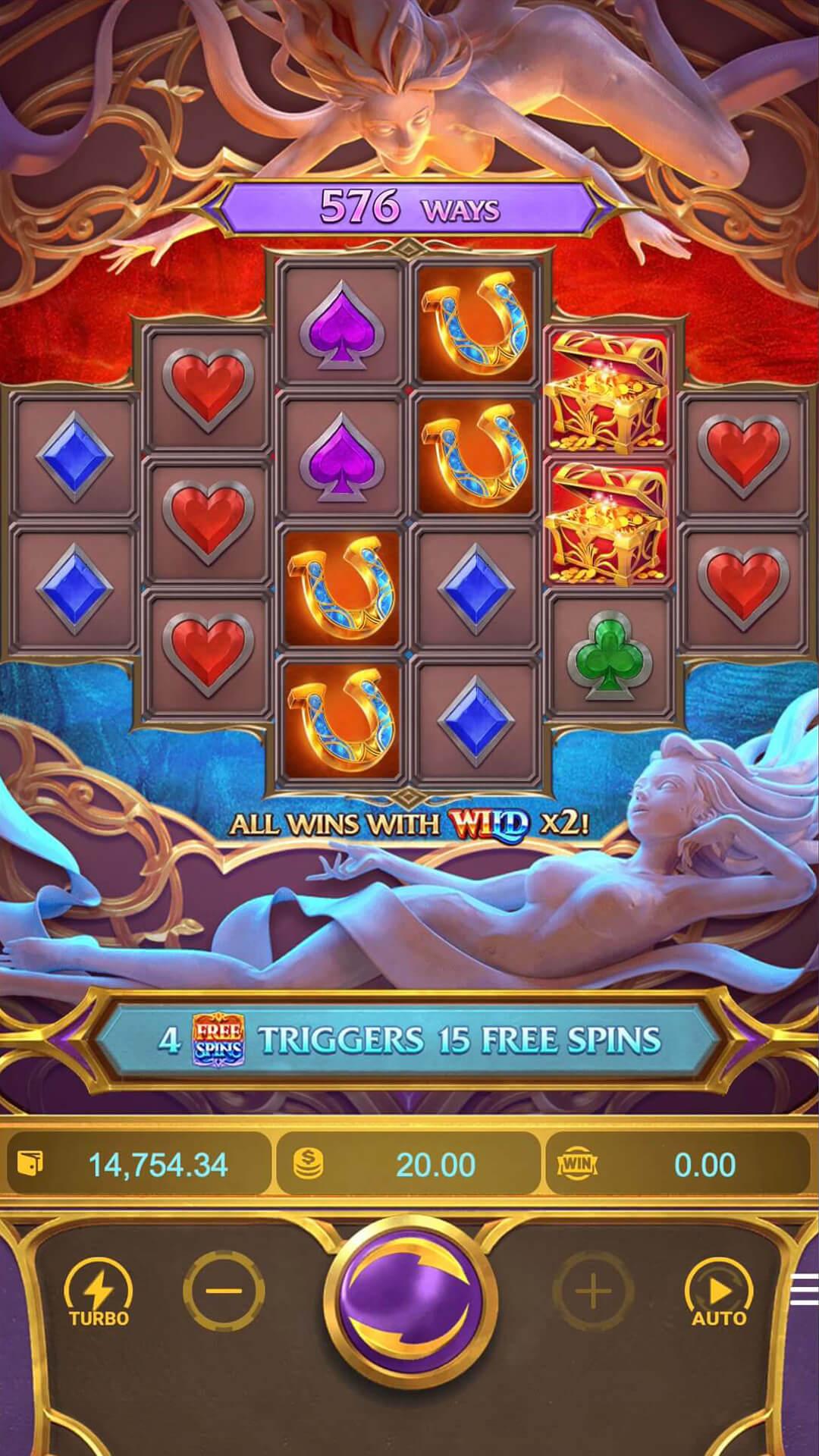 Guardians of Ice & Fire slot gameplay screenshot
