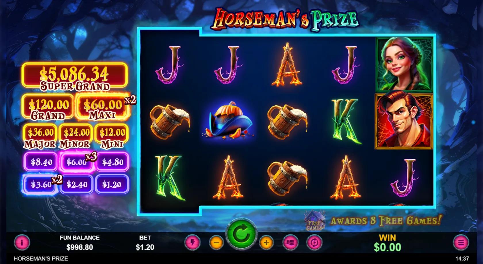 Horsemans Prize gameplay screenshot