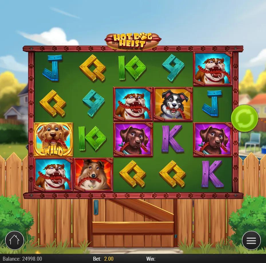 Hot Dog Heist slot by Play'n GO gameplay screenshot