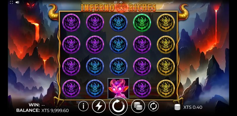 Inferno Riches gameplay screenshot