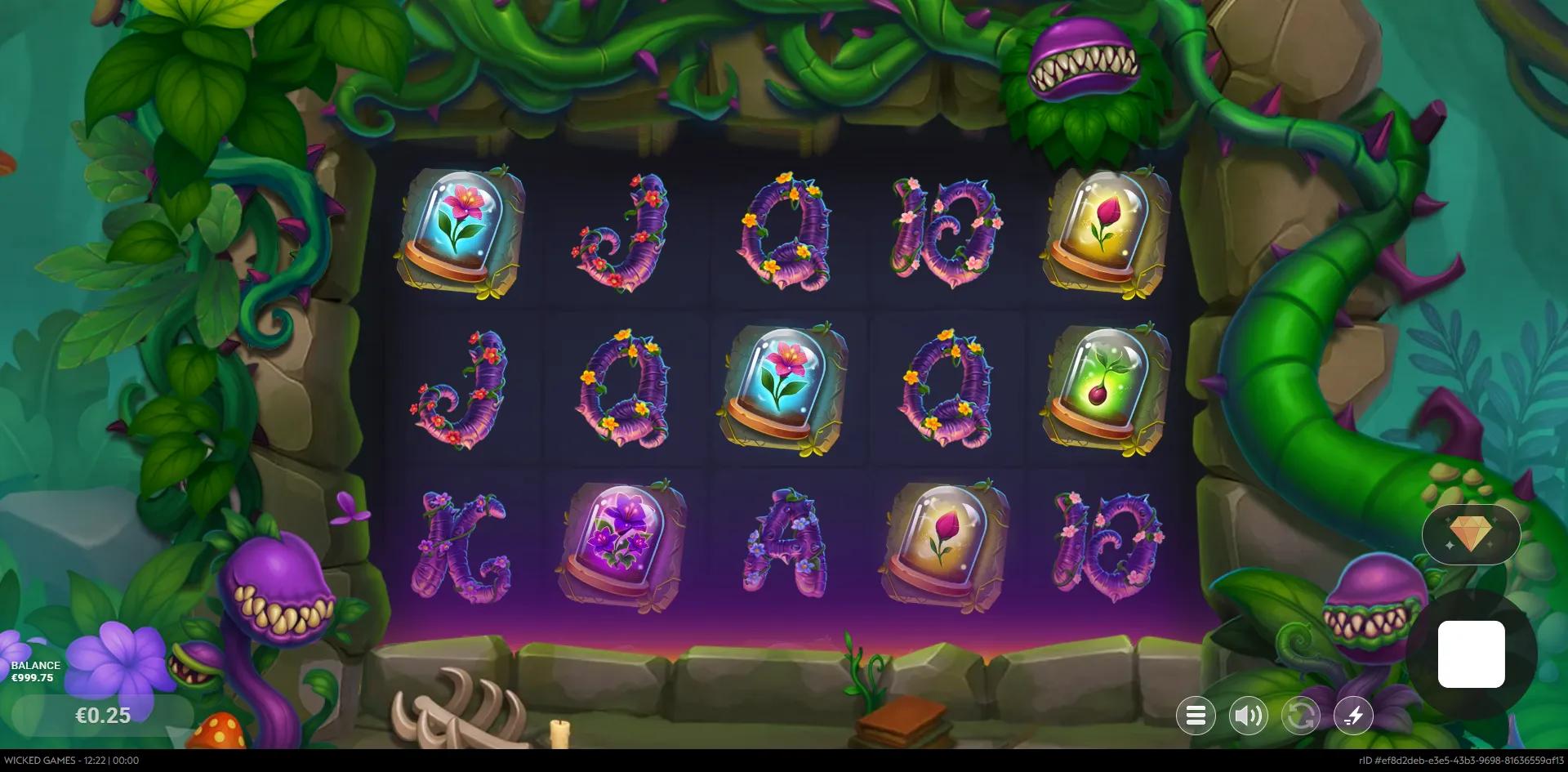 Ivy slot gameplay screenshot
