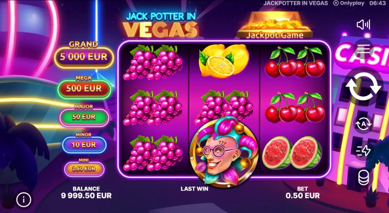 Jack Potter in Vegas gameplay screenshot