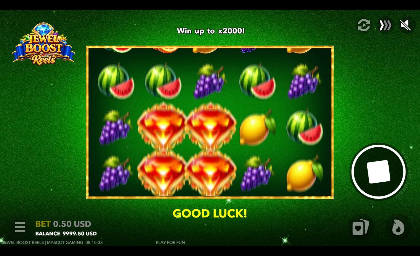 Jewel Boost Reels slot gameplay screenshot