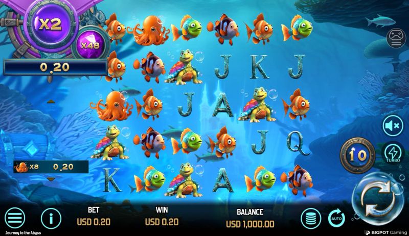 Journey to the Abyss gameplay screenshot