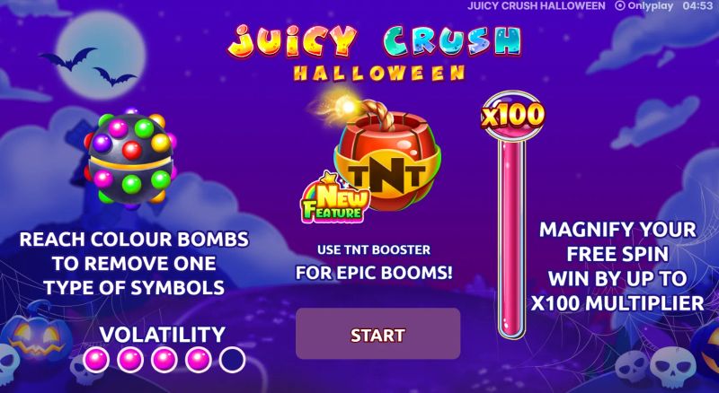 Juicy Crush Halloween gameplay screenshot