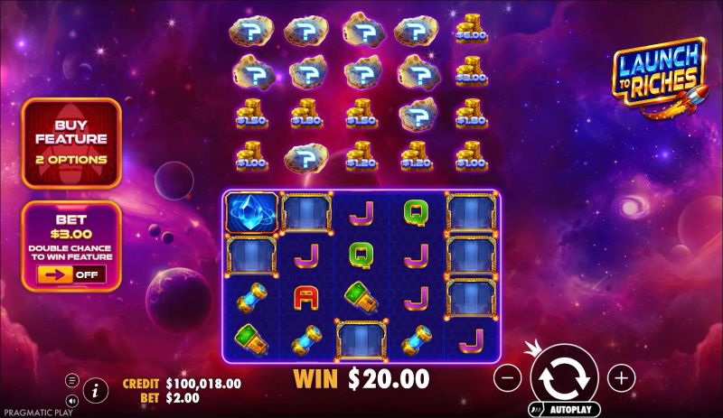 Launch to Riches gameplay screenshot