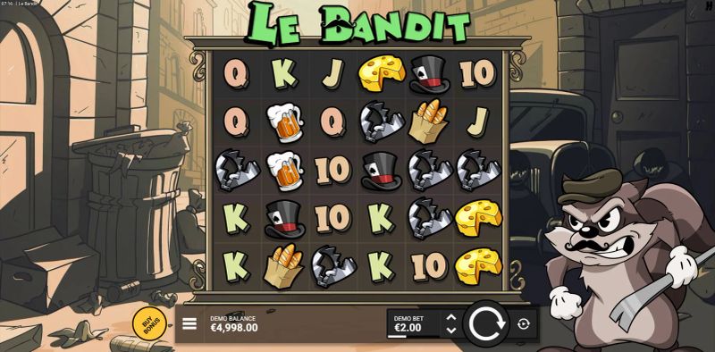 Le Bandit gameplay screenshot
