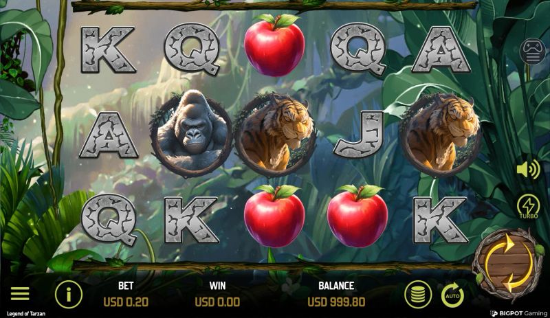 Legend of Tarzan gameplay screenshot