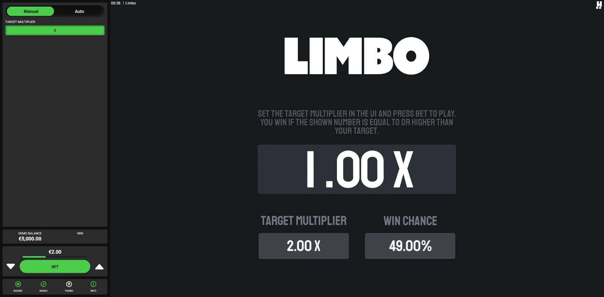 Limbo slot gameplay screenshot