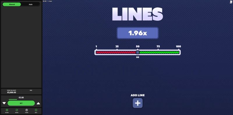 Lines gameplay screenshot