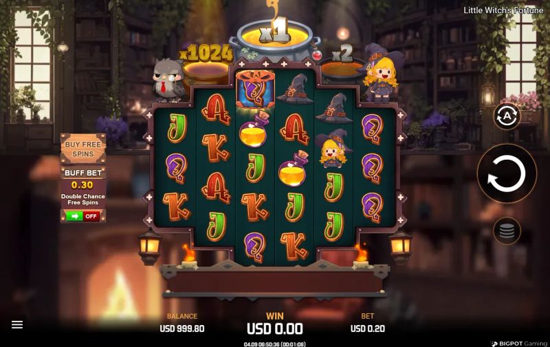 Little Witch's Fortune gameplay screenshot