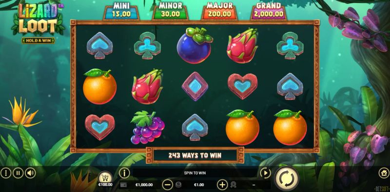 Lizard Loot Hold & Win gameplay screenshot