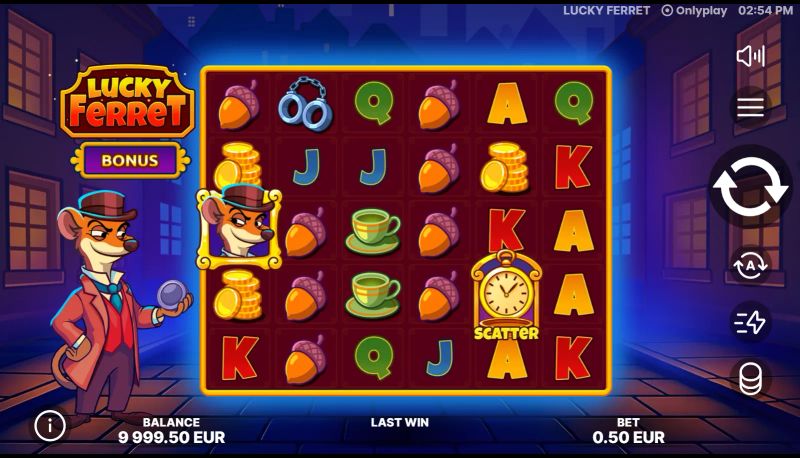 Lucky Ferret gameplay screenshot