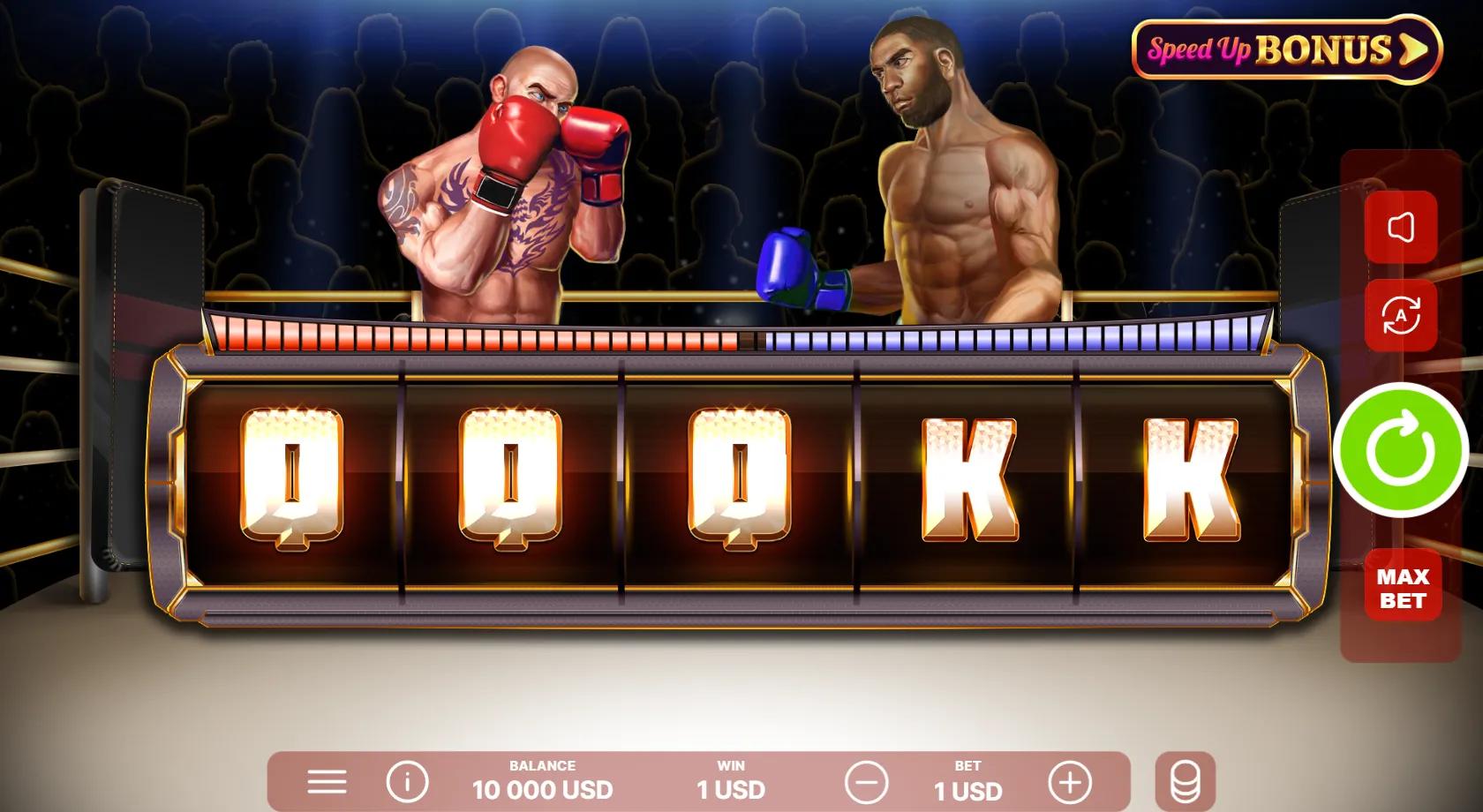 Lucky Punch slot gameplay screenshot