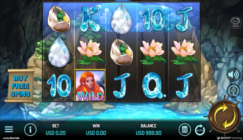 Lucky Waterfalls gameplay screenshot